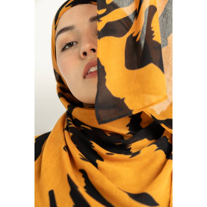 Bella Hijabs - Wholesale Hijab - Women's - Modal Hijab - Tiger Stripes1