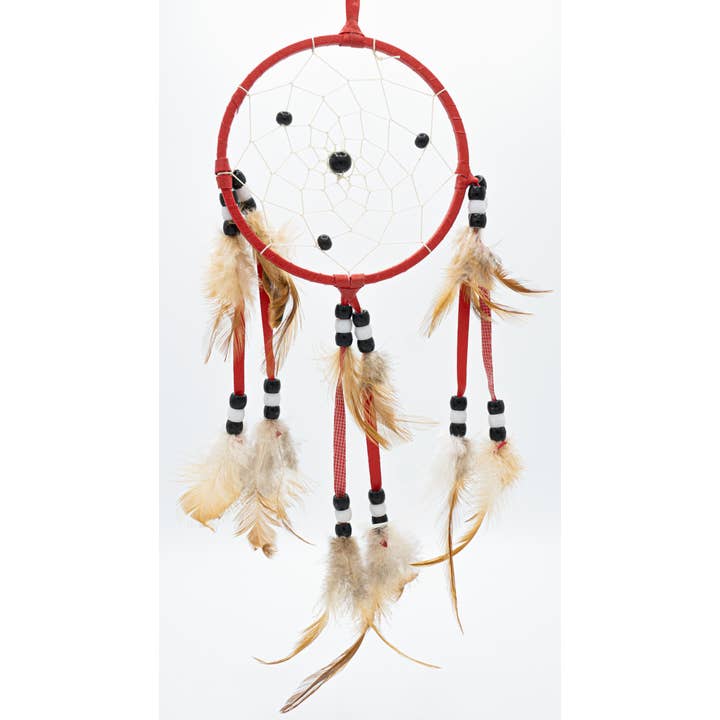 4" Beaded Dreamcatcher for wholesale by Pawnee Bill’s
