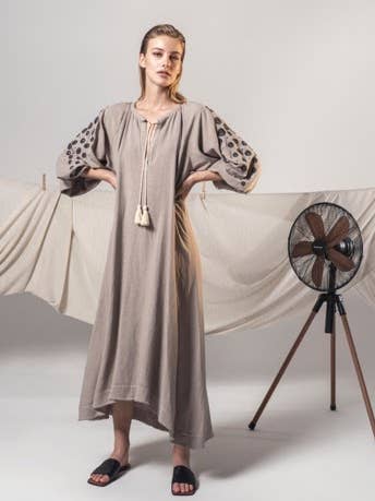 AFRODITI KAFTAN DRESS for wholesale by Rossini Hatzi