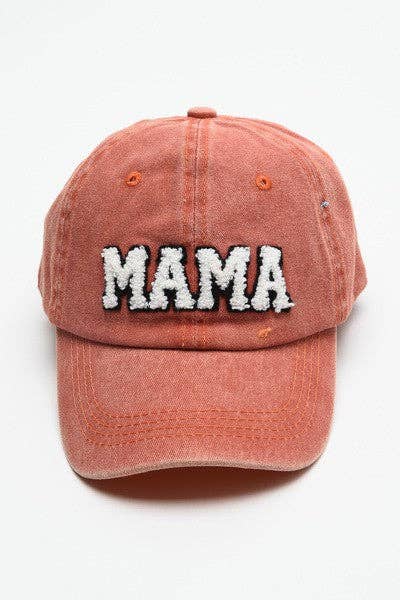 JOSSLYN by wall to wall - Wholesale Baseball Cap - Women's - WASHED SHERPA MAMA BASEBALL CAP 40HW7016