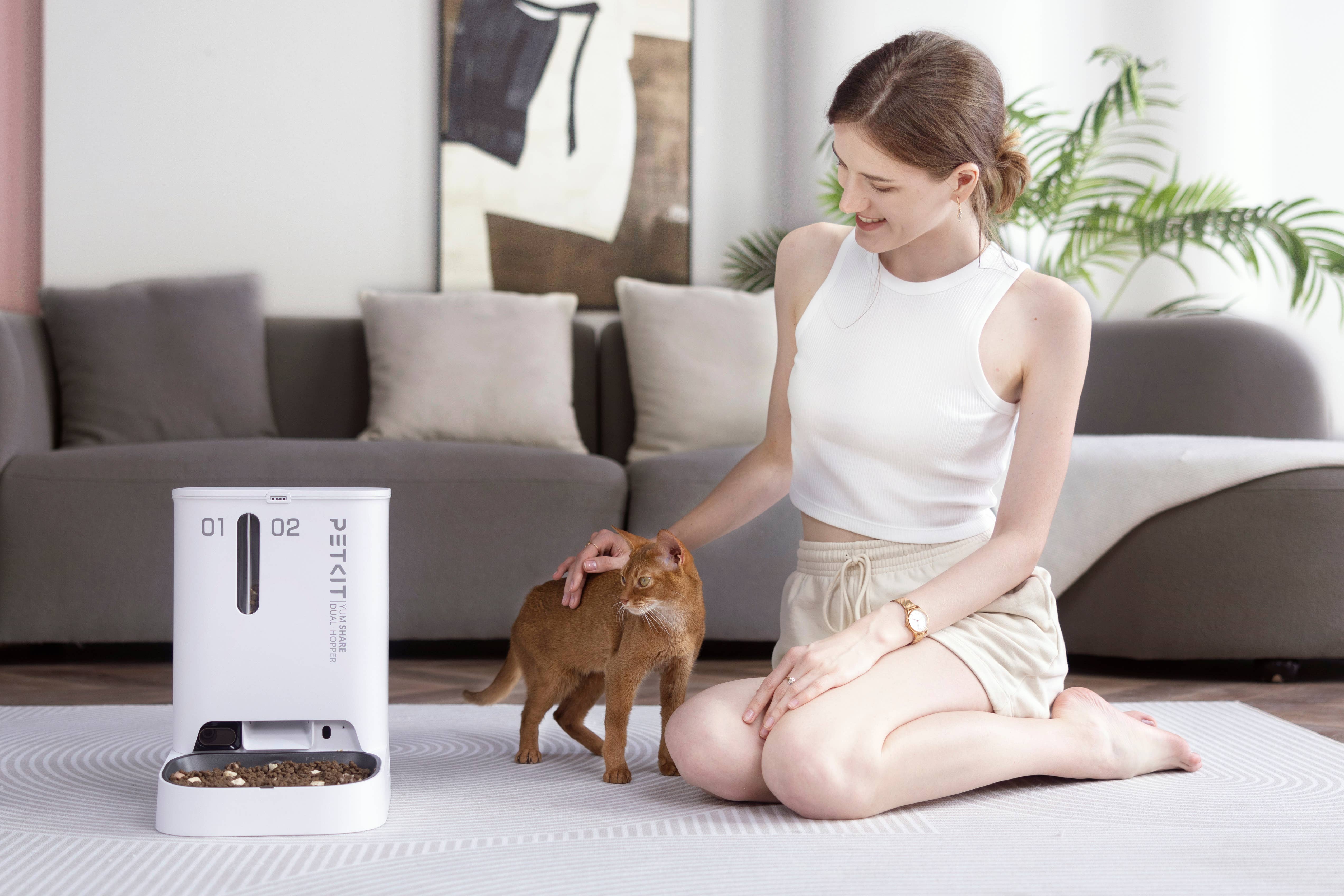 PETKIT - Wholesale Pet Bowl - Cat/Dog - YumShare Dual-hopper with Camera6