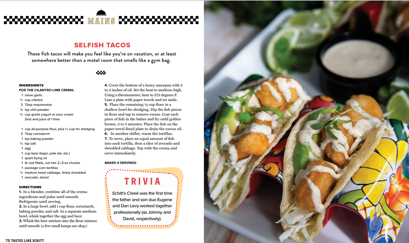 Topix Media Lab - Vente Cuisine et gastronomie - Goûte comme Schitt : Le livre de cuisine non officiel de Schitt's Creek3