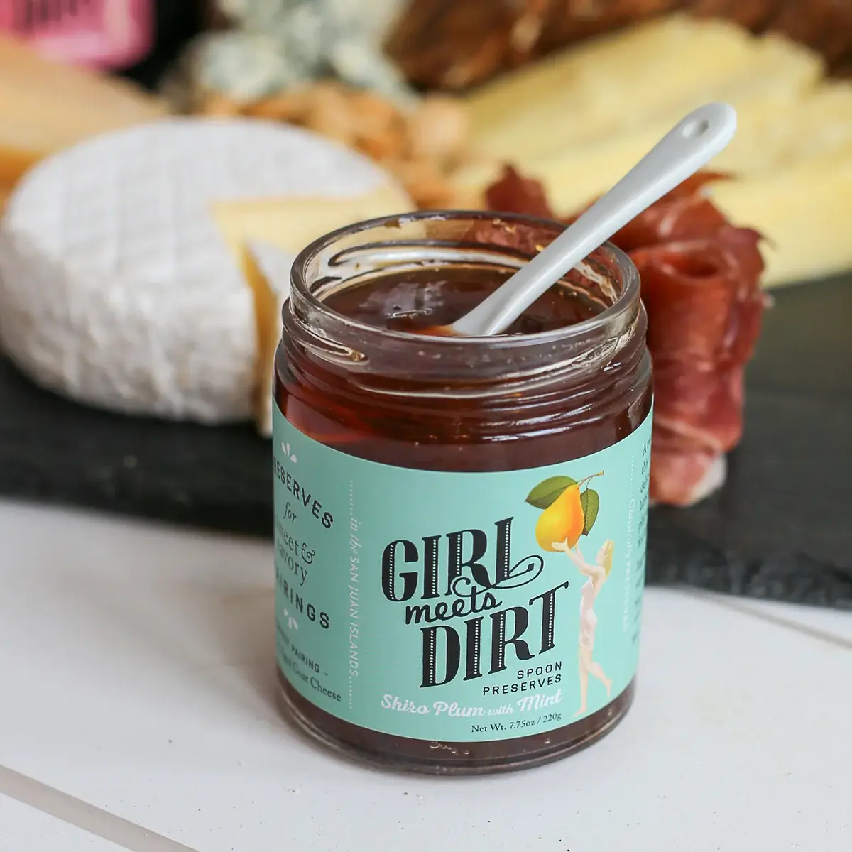 Girl Meets Dirt - Wholesale Preserves - Shiro Plum with Mint 7.75oz1