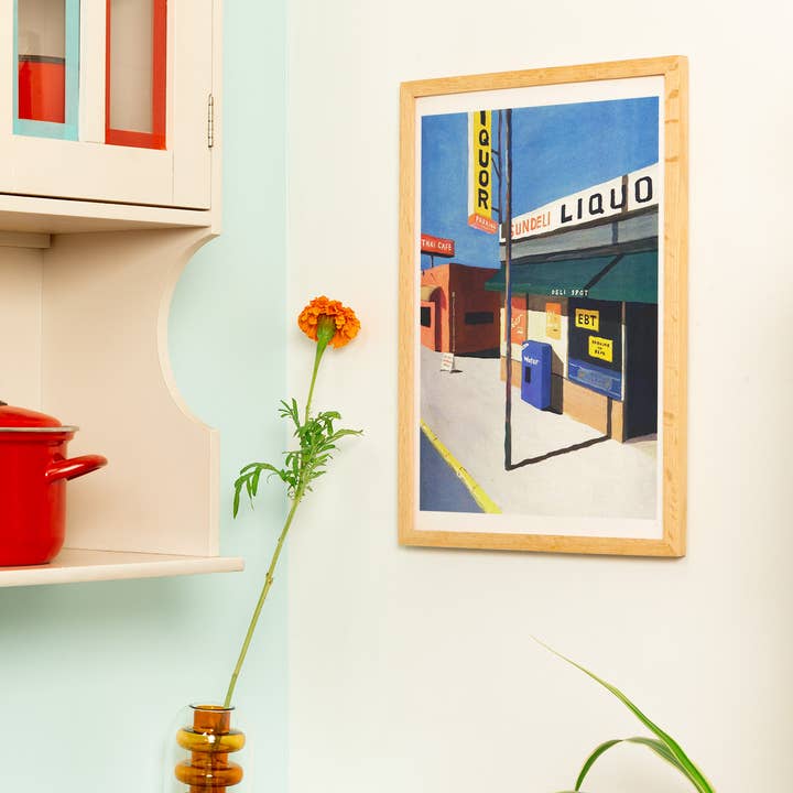 KIBLIND Atelier - Wholesale Poster - A3 poster - Nao Tatsumi - Pacific Coast Highway2