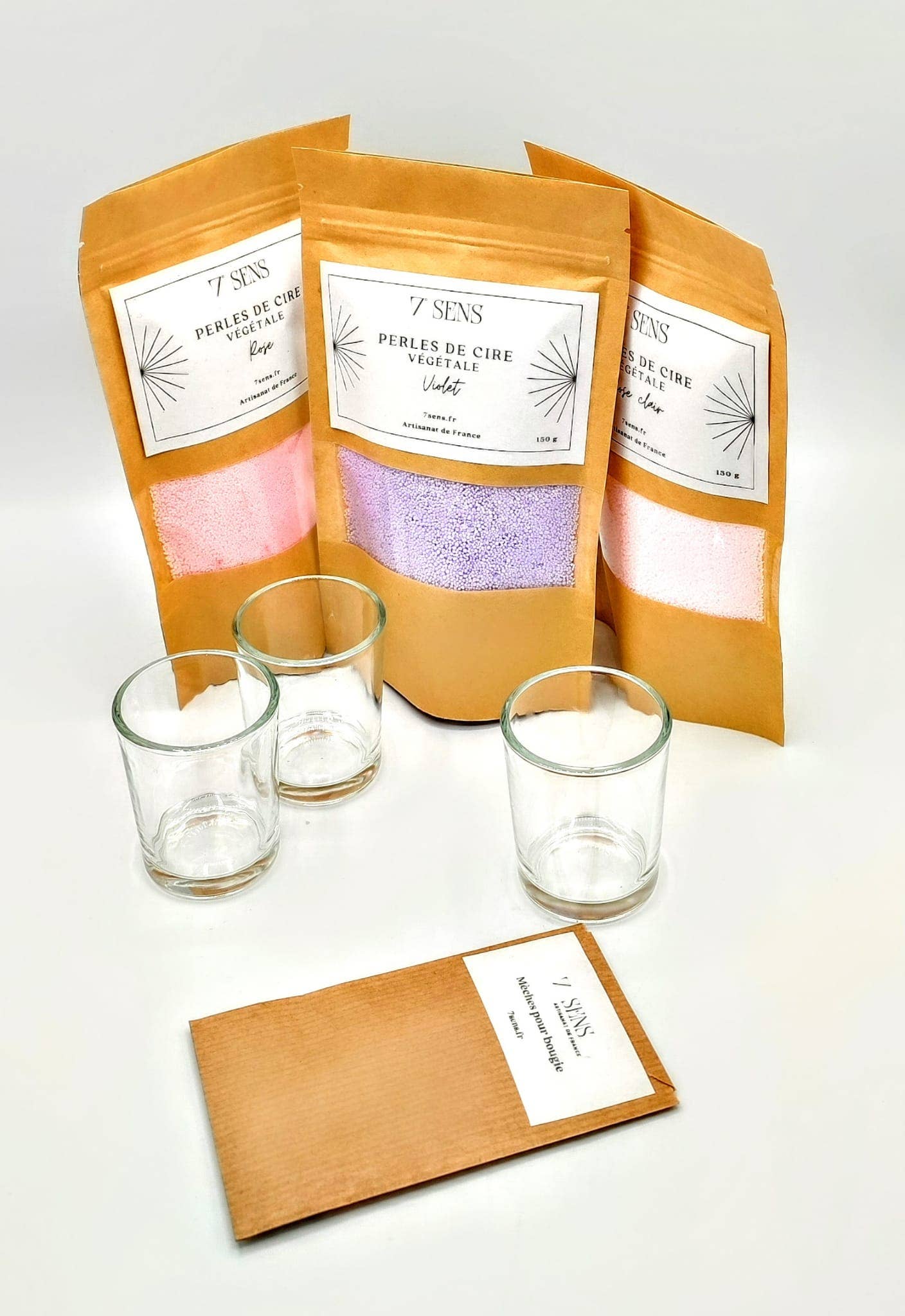 7 ème Sens - Wholesale Craft Supplies - Wax pearl candle2