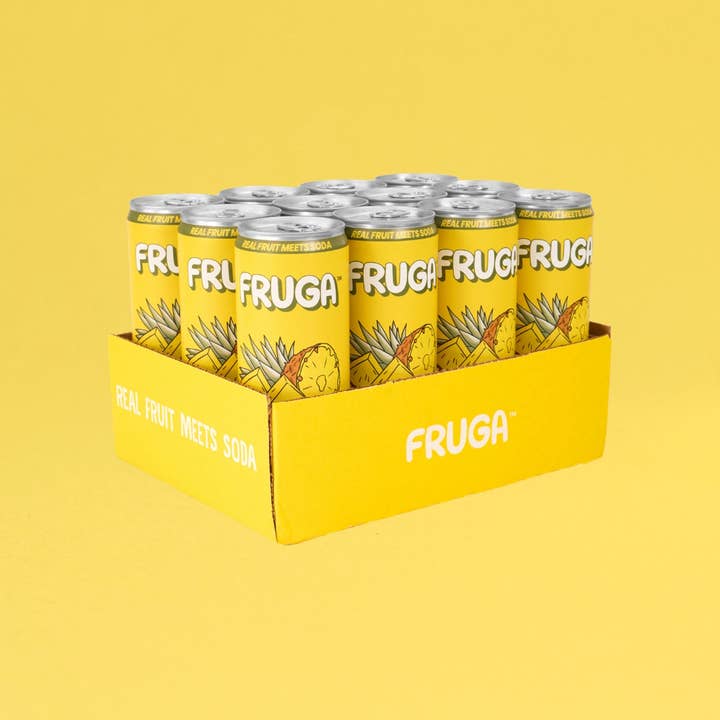 FRUGA Beverage Company - Wholesale Soda/Carbonated Drink - PINEAPPLE2