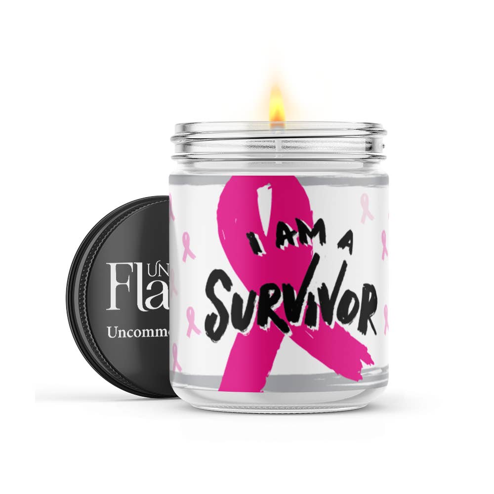 Uncommon Flame - Wholesale Jar/Filled Candle - I'm a Survivor Candle