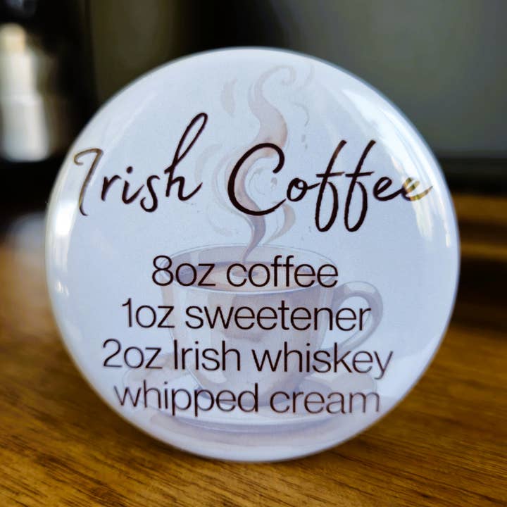 Irish Coffee Coffee Guide Fridge Magnet and other Purchase Wholesale irish turf. Free Returns & Net 60 Terms on Faire trending on Faire.