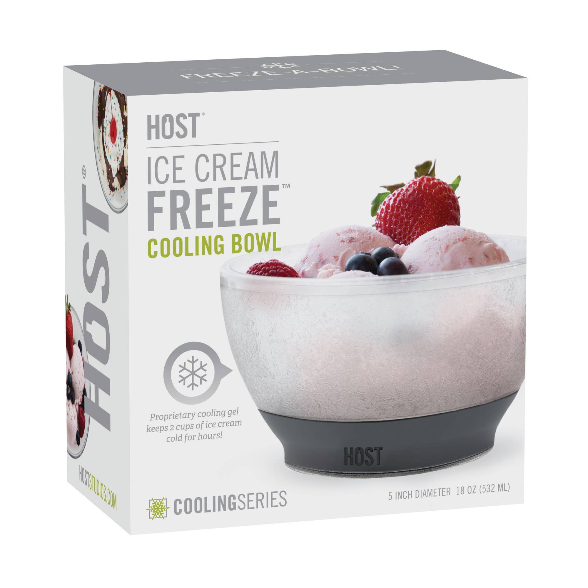 HOST - Wholesale Bowl - Ice Cream FREEZE™ Cooling Bowl Insulated with Cooling Gel1
