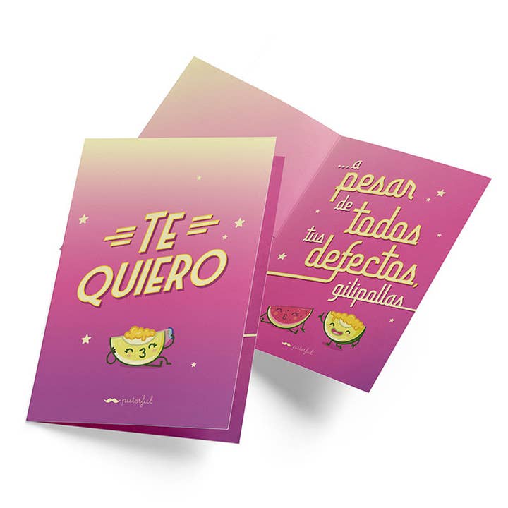 Card - Enamorados for wholesale by Puterful
