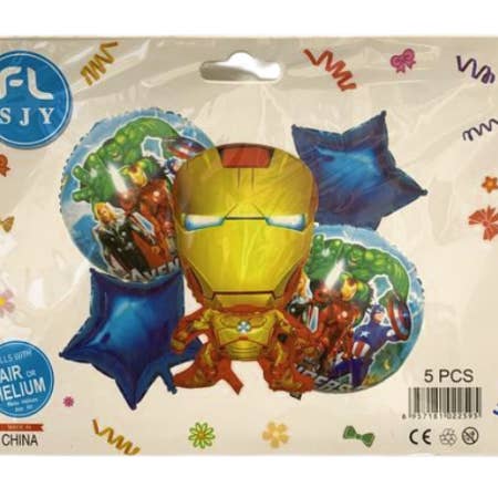 My Wholesale Warehouse - Wholesale Balloon - Large 5pc Happy Birthday Cartoons Character Balloons - 28 Options!