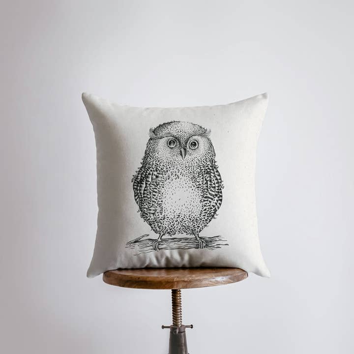 Owl Gifts | Kissenbezug | Eulendekor | Wurfkissen | Wohnkultur | Wildnis | Eulenprint | Landdekor | Ästhetische Raumdekoration | Geschenk für den Großhandel von UniikPillows
