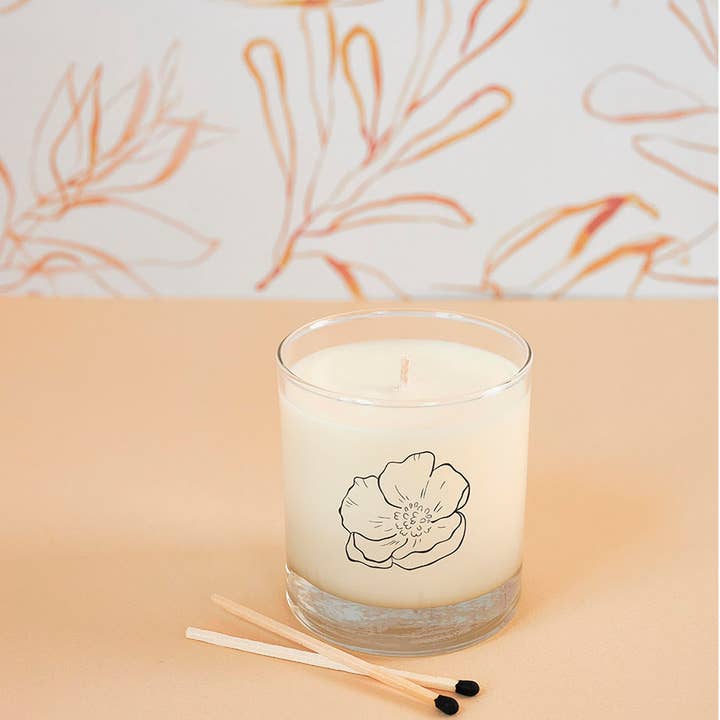 Scripted Fragrance - Wholesale Jar/Filled Candle - February Birth Flower Soy Candle5