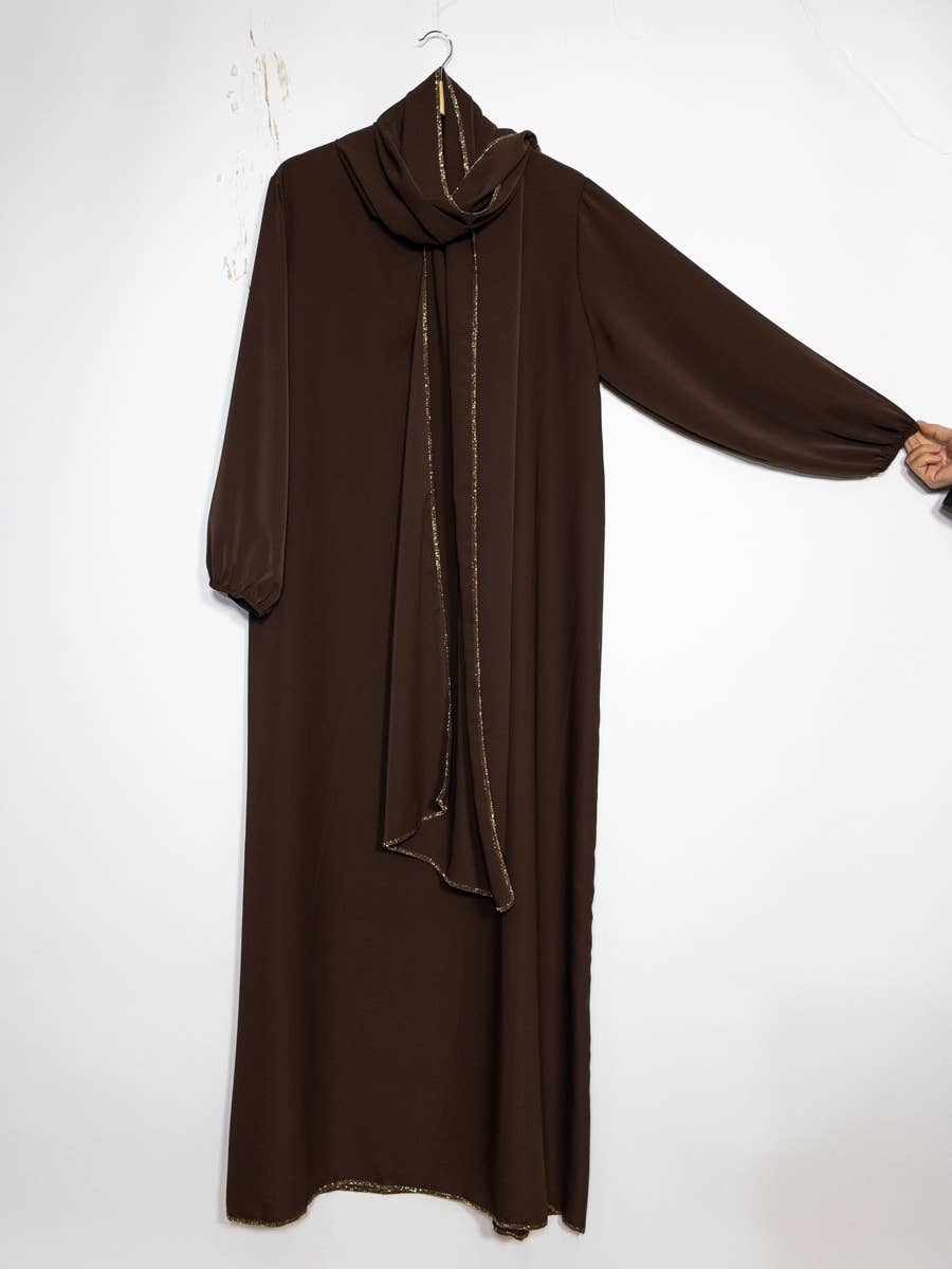 IDEAL OUTFIT - Wholesale Kaftan - Women's - Medina silk abaya for women ref:2338pkdr10