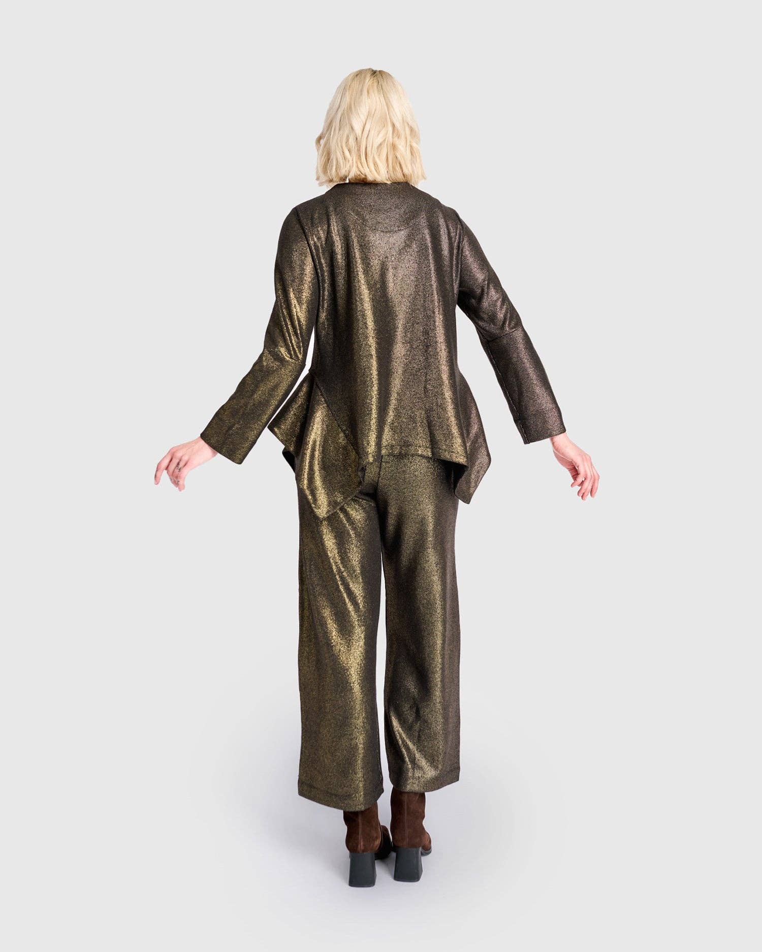 Hot Stuff Flounce Jacket, Gold for wholesale on Faire4