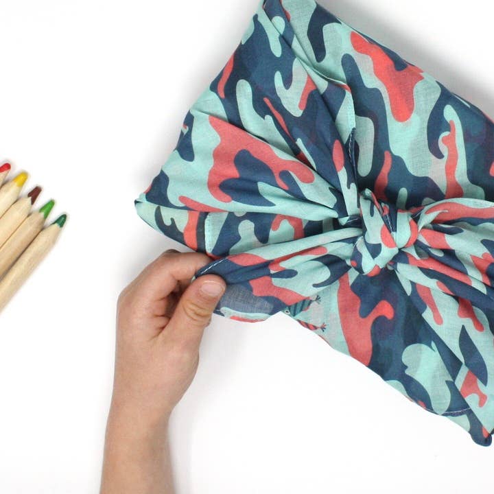 Kids furoshiki fabric wrap - medium 53cm for wholesale by Kindly Yarn | Furoshiki & Scarves