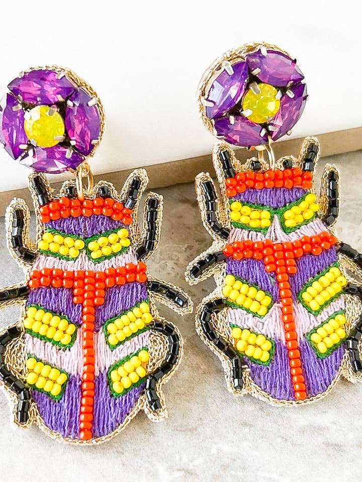 Boucles d'oreilles rétro Bug pour la vente par Dos Femmes