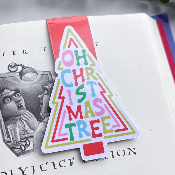 Christmas Tree Magnetic Bookmark - Book Lover - Tree Lover for wholesale by Big Chair Dreams