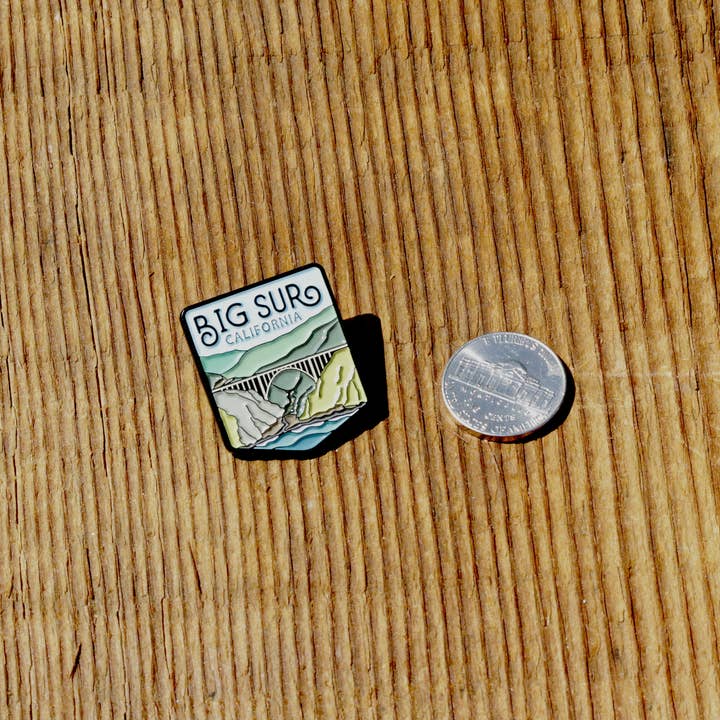 Squatchy - Wholesale Lapel Pin/Button - Enamel Pin, Big Sur California | Collectible Lapel Pin