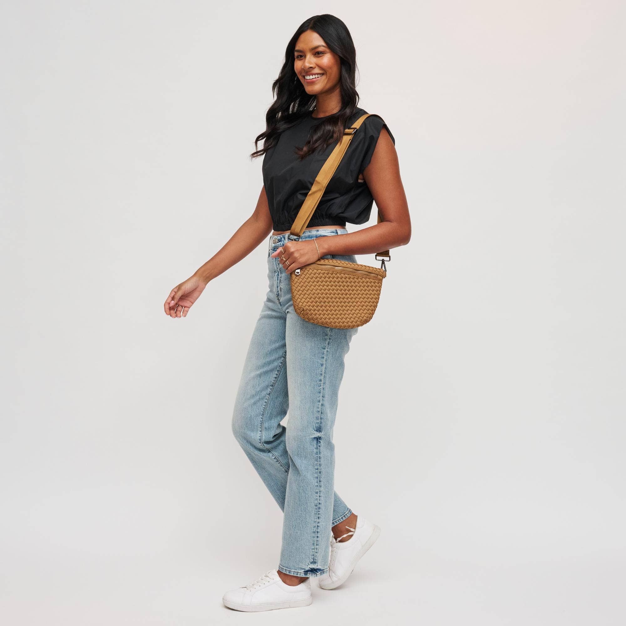 Sol and Selene - Vendita all'ingrosso Borsa a tracolla - Donna - Ethereal - Borsa a tracolla intrecciata in neoprene98