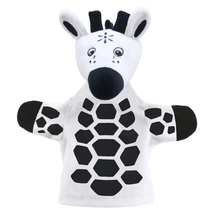 My First Black & White Puppets - Giraffe for wholesale by The Puppet Company (US)