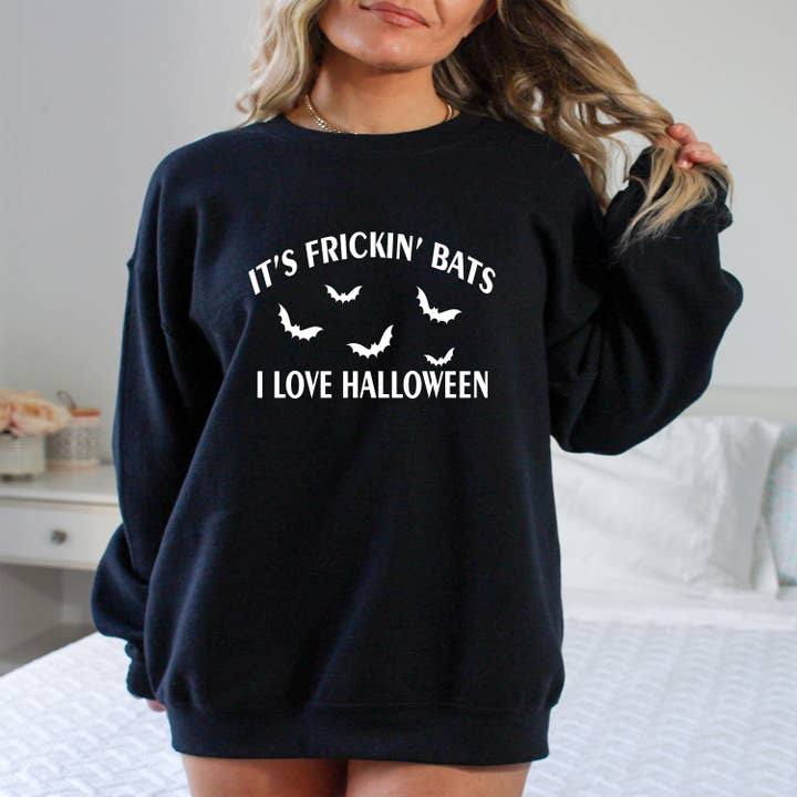 It's frickin’ bats i love halloween - Hoodie & Sweatshirt for wholesale by LA Shirt Company