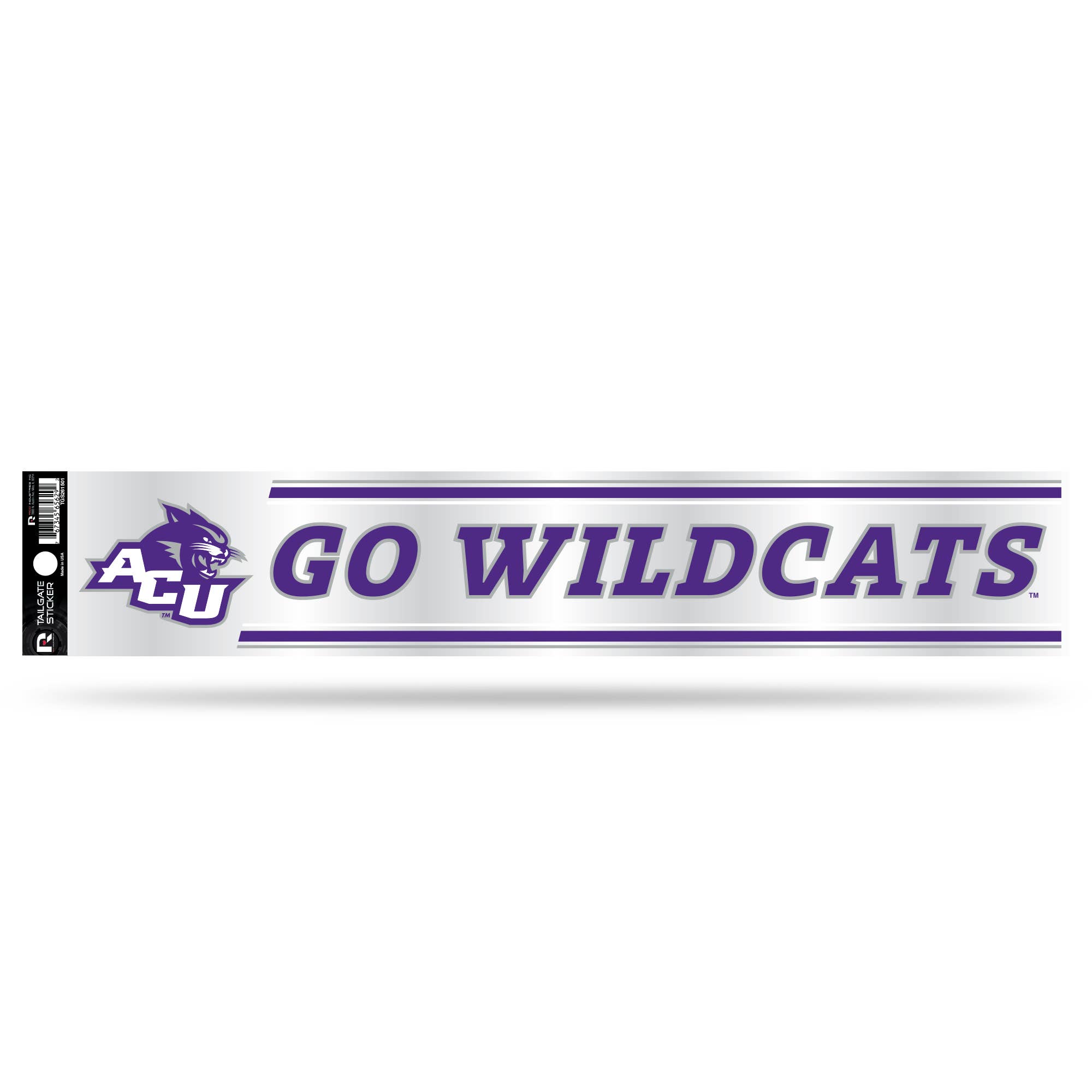 Rico Industries - Wholesale Sticker - NCAA  Abilene Christian Wildcats  Tailgate Sticker0