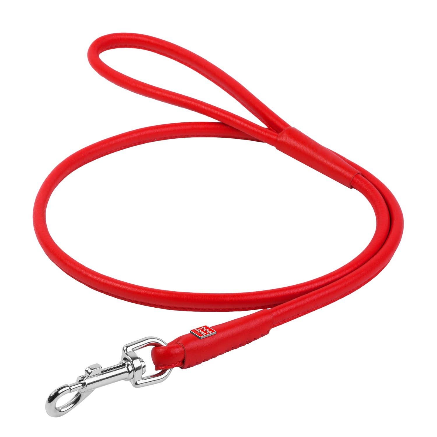 WAUDOG - Wholesale Pet Leash - Dog - Glamour Reinforced Rolled Leather Leash With Metal Clip11