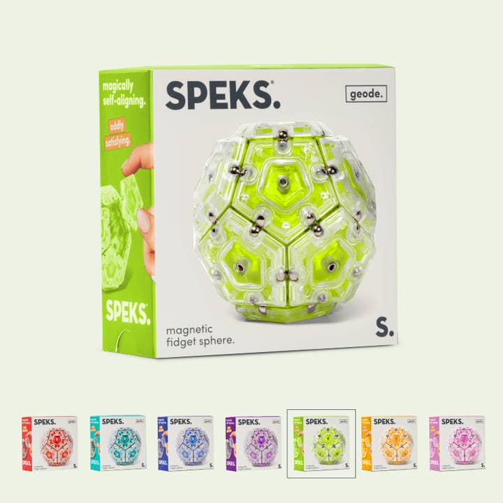 Speks - Wholesale Fidget Toy - Kids - Geode Single Color Case Pack12
