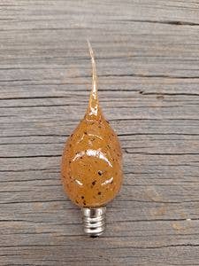 Vickie Jean's Creations Inc - Wholesale Light Bulb/Puck - Primitive Hazelnut Silicone Bulb (4 Watt)