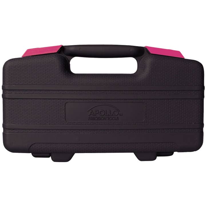 Apollo Tools - Wholesale Handy Tool - 39 Piece General Tool Set Pink7