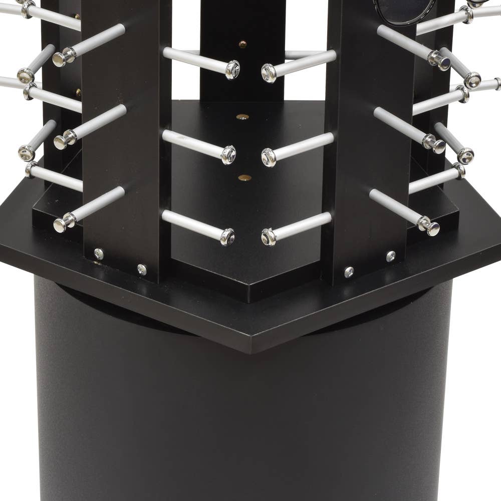 Specialty Store Services - Wholesale Retailer Display Stand/Case - Maple Wooden Floor Standing Eyewear Spinner - 90 Pairs2