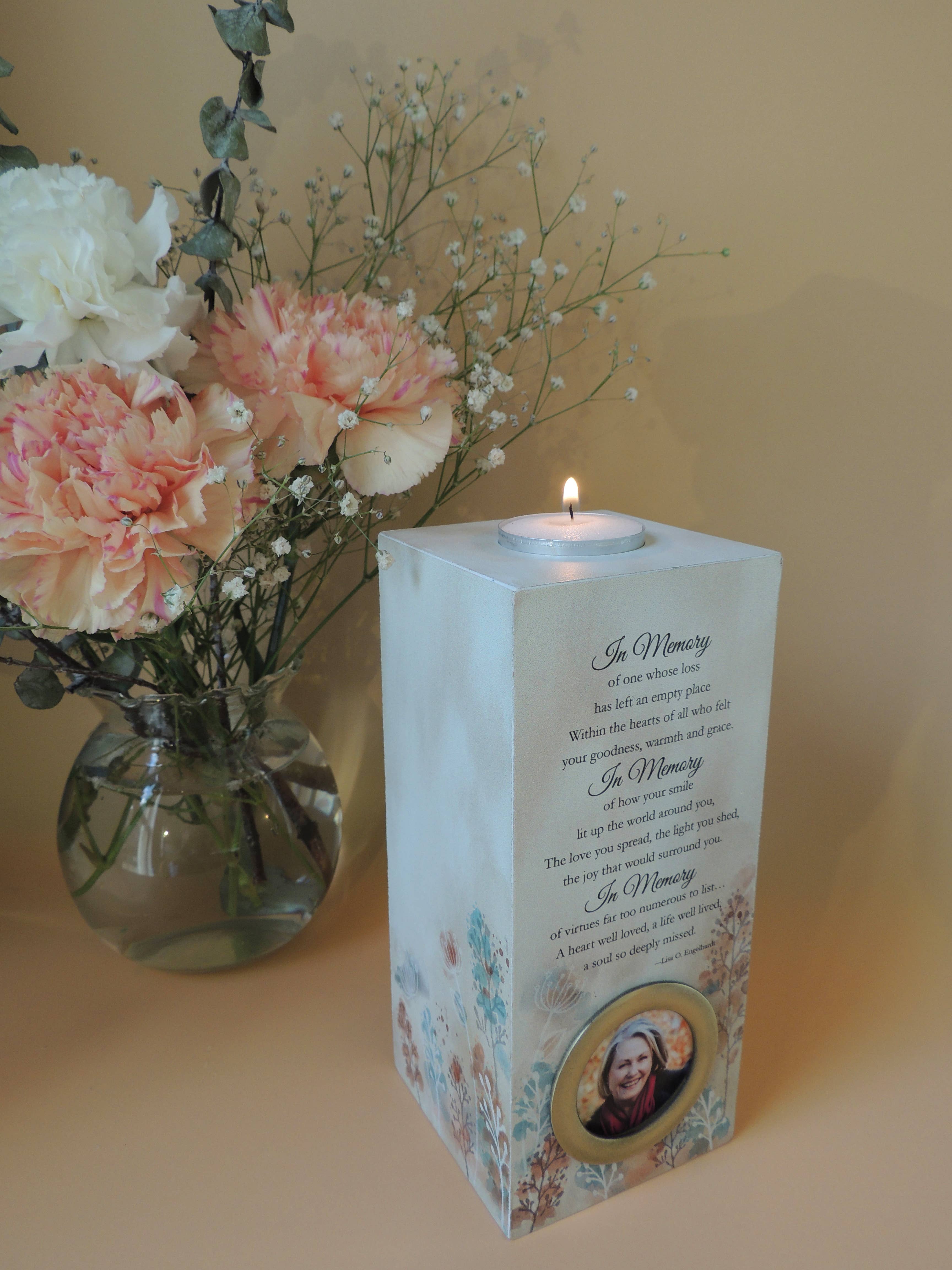 Abbey + CA Gift - Vente Cadres photos - Photophore In Memory Photo Pillar5