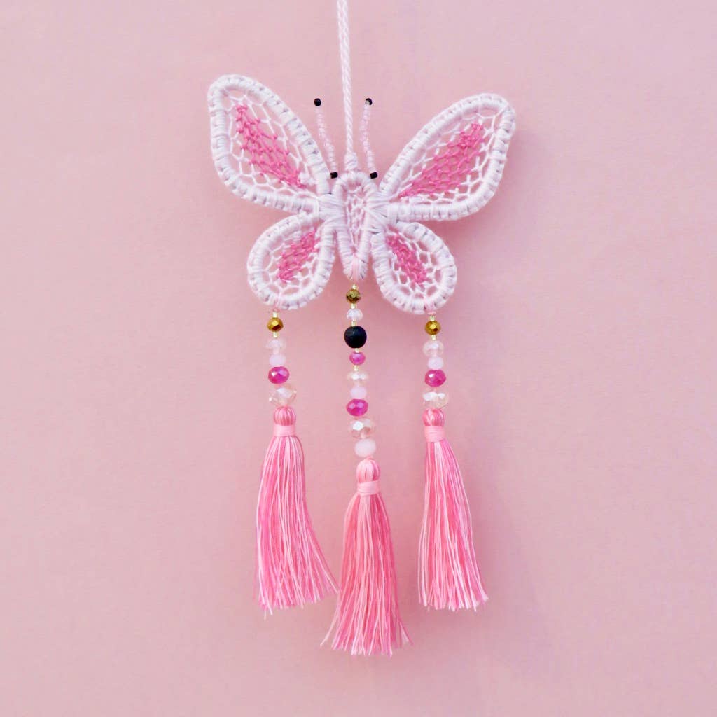 Rosamariposa - Venta al por mayor Atrapasueños - Mariposa - Cazador de sueños con mariposas8