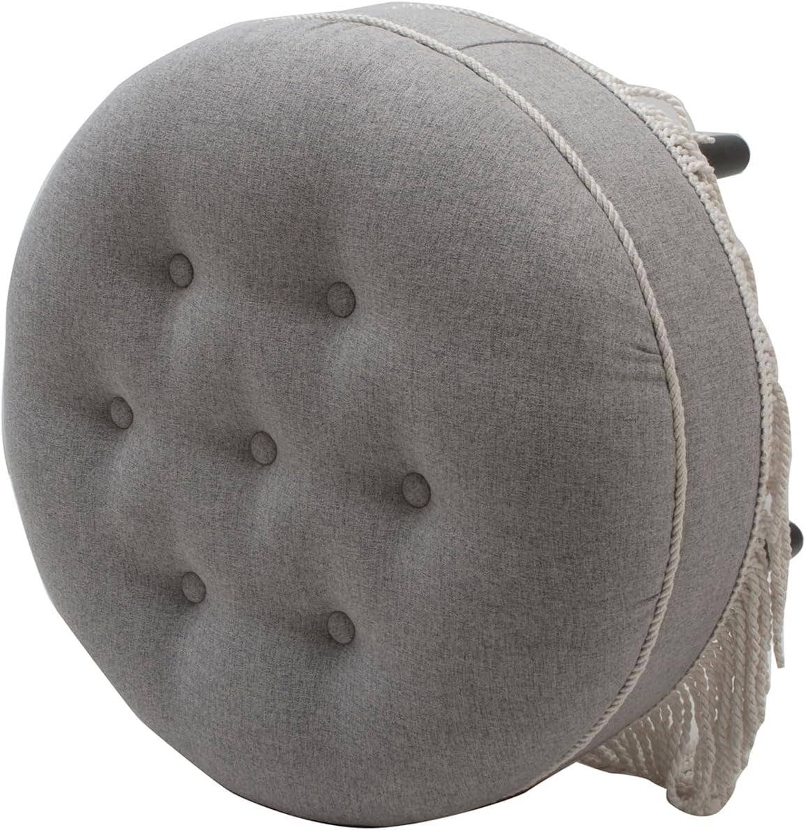 Jennifer Taylor Home - Wholesale Ottoman - Yolanda 24" Round Upholstered Accent Ottoman19