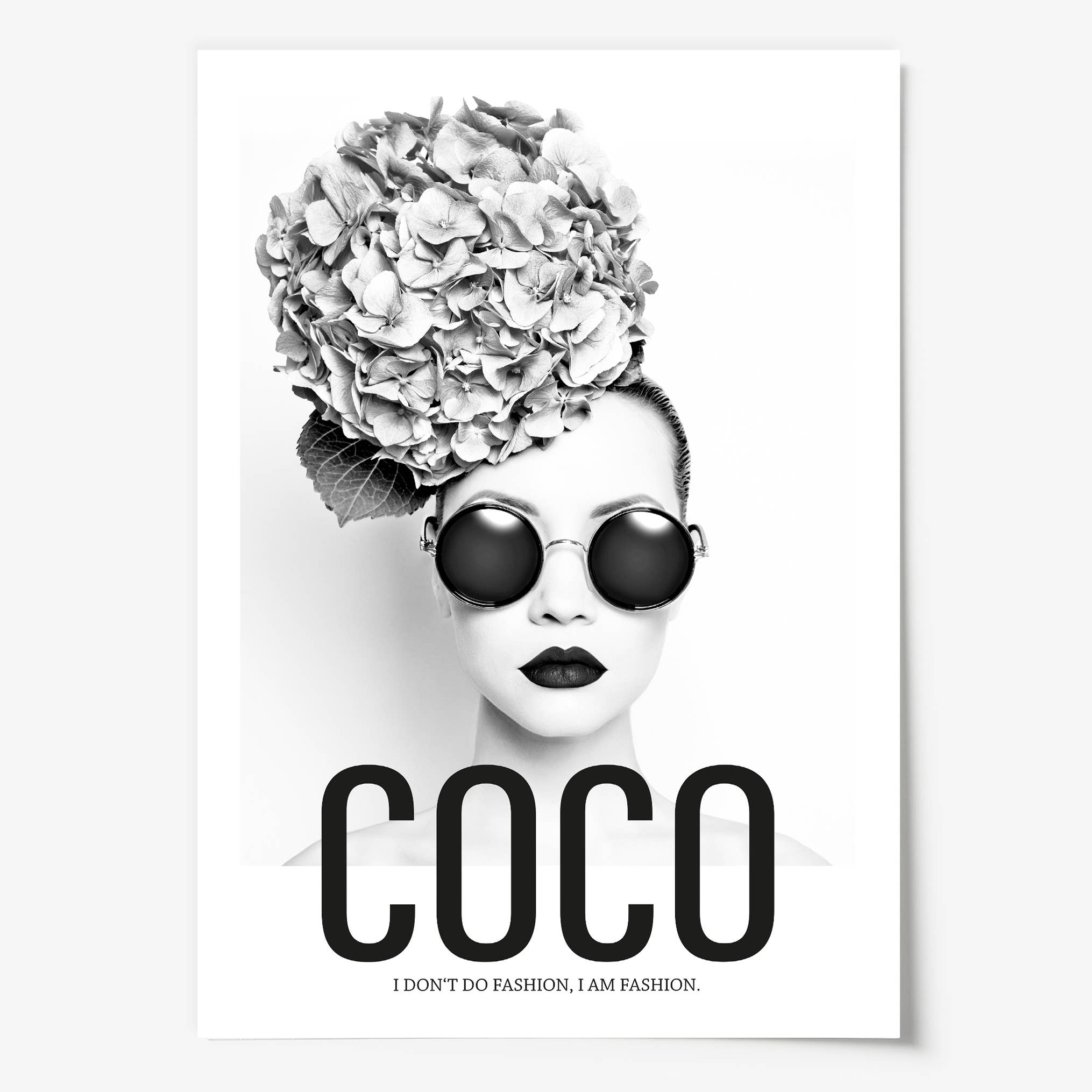Tales by Jen - Wholesale Poster - Coco - I don't do fashion poster. I am fashion'1