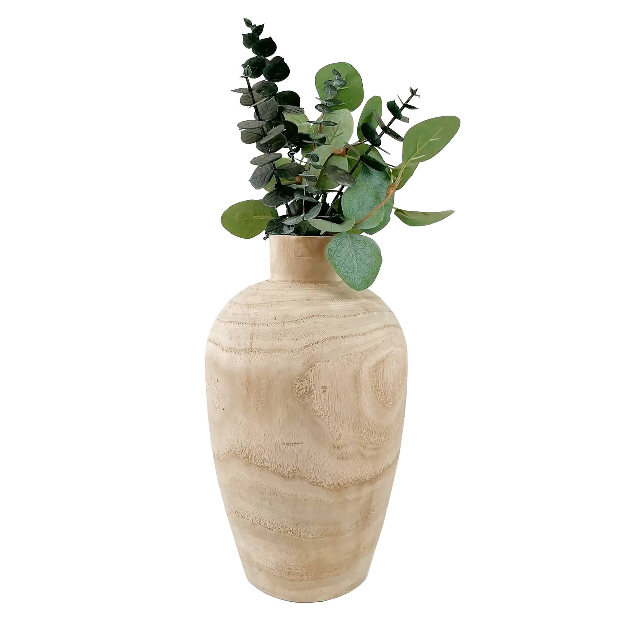 Andaluca - Wholesale Vase - Paulownia Wood Large Vase1
