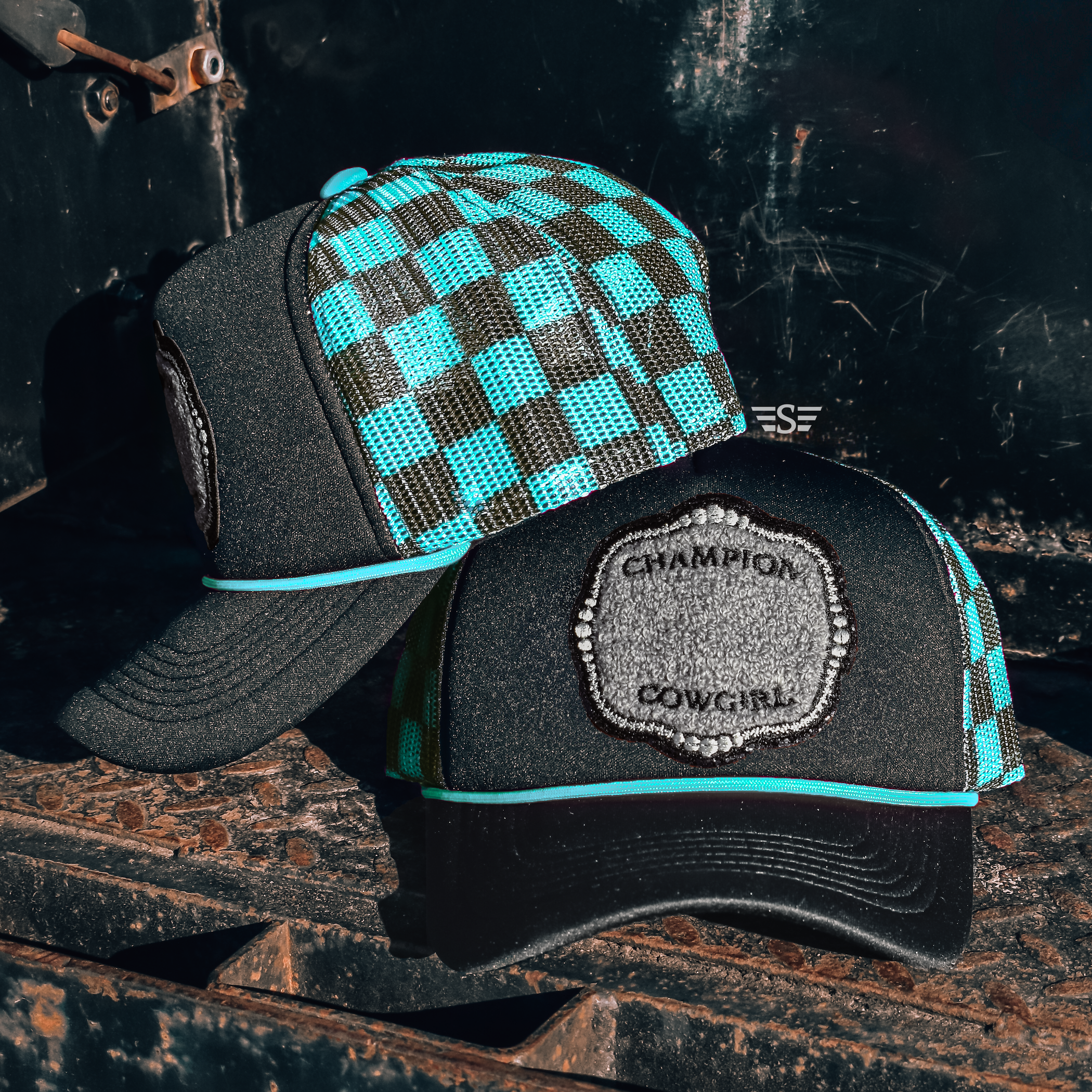 Flying S Company - Wholesale Trucker Hat - Women's - Champion Cowgirl Printed Mesh Trucker Cap6