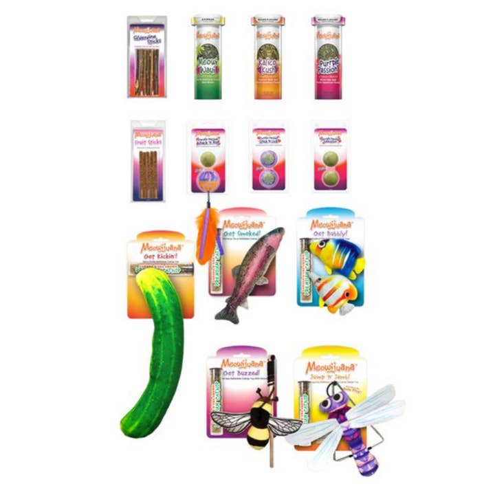 Meowijuana® Pequeno Planograma #1 por atacado de SmarterPaw | Meowijuana & Doggijuana