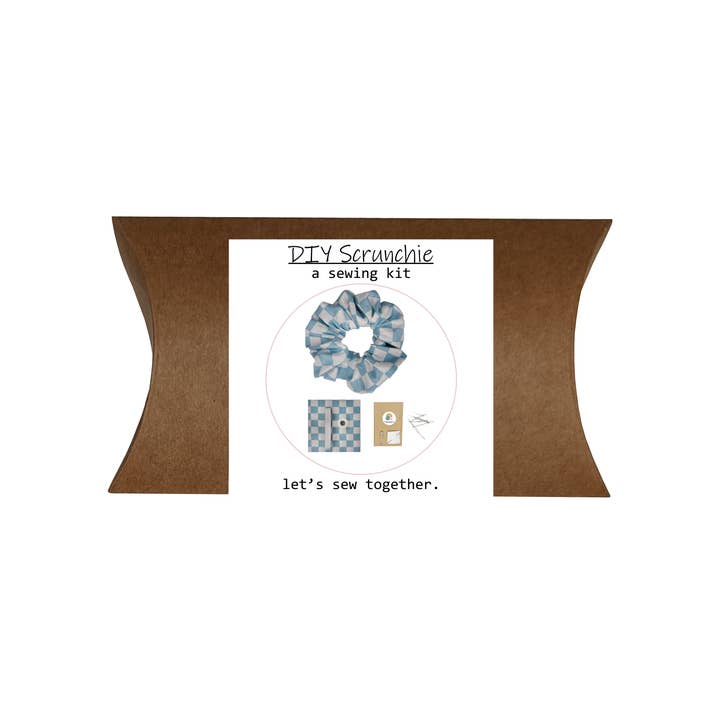 DIY Scrunchie Sewing Kit for wholesale by Butterscotch Sewing