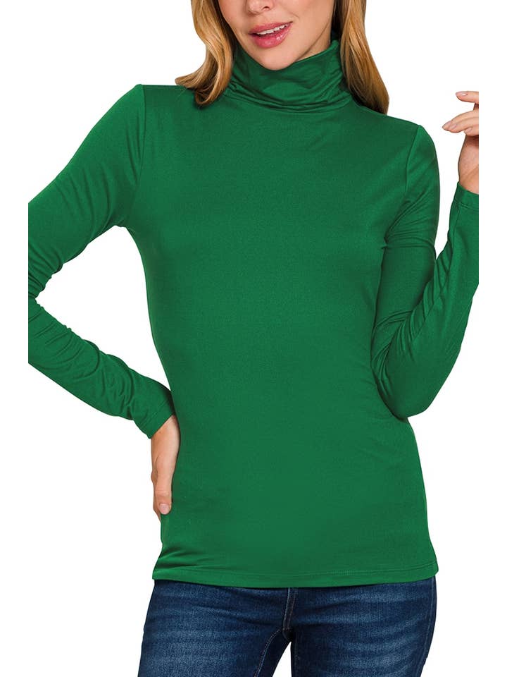 Vanilla Monkey - Wholesale Knit Top - Women's - Premium Microfiber Mock Neck Top3