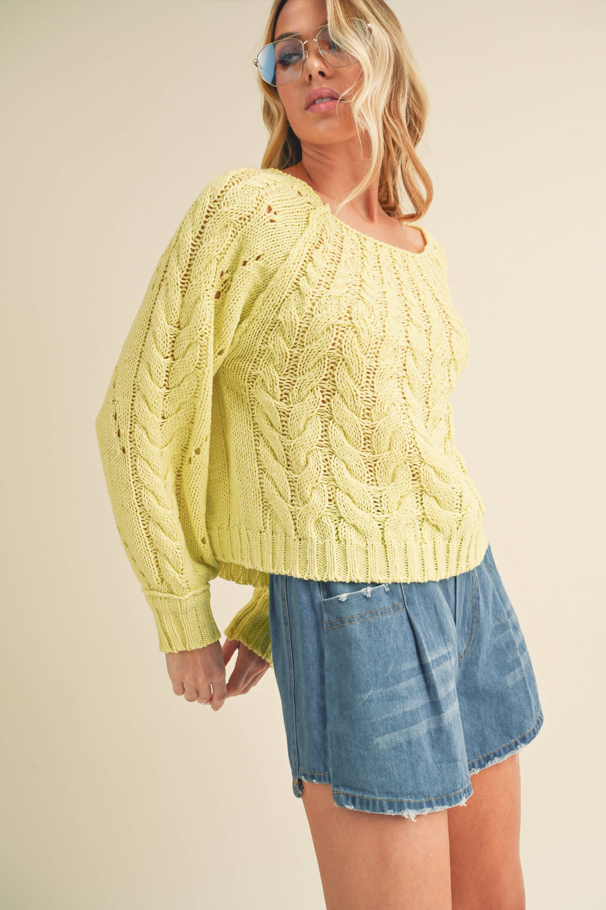 AEMI + CO – Großhandel Strickpullover – Damen – 3158DK Tally Pullover 713