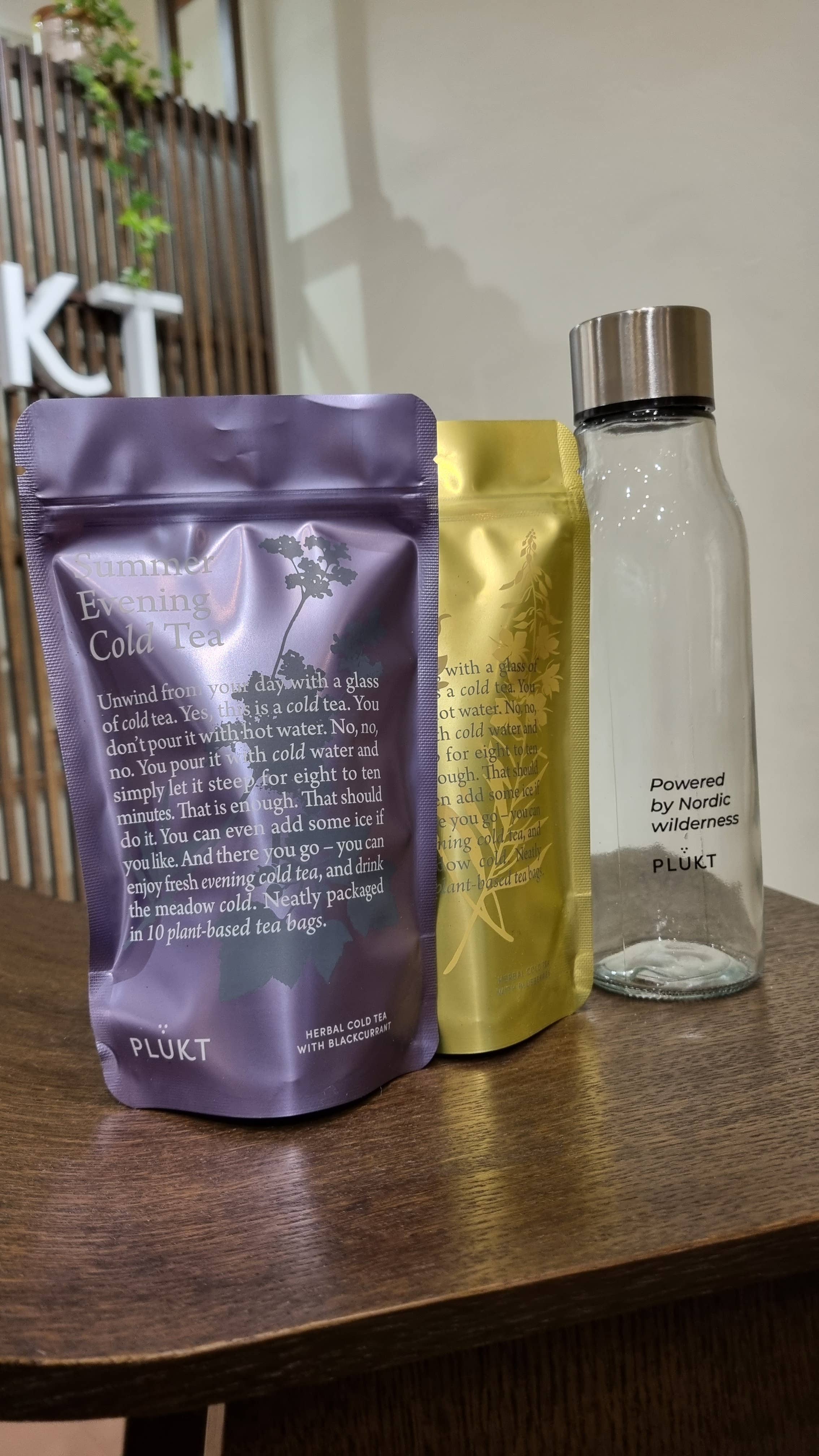 Plūkt - Wholesale Tea Bags - Cold tea bottle2