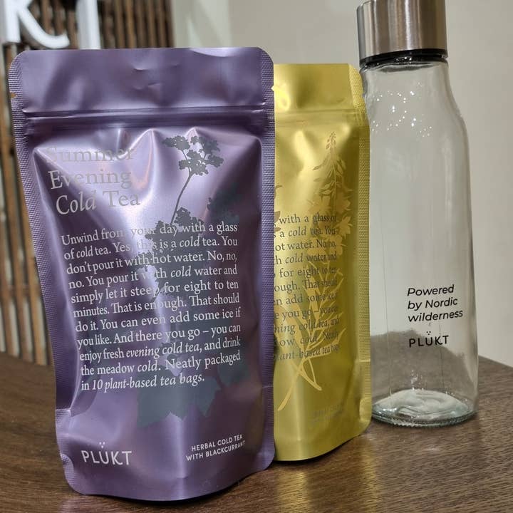 Plūkt - Wholesale Tea Bags - Cold tea bottle2