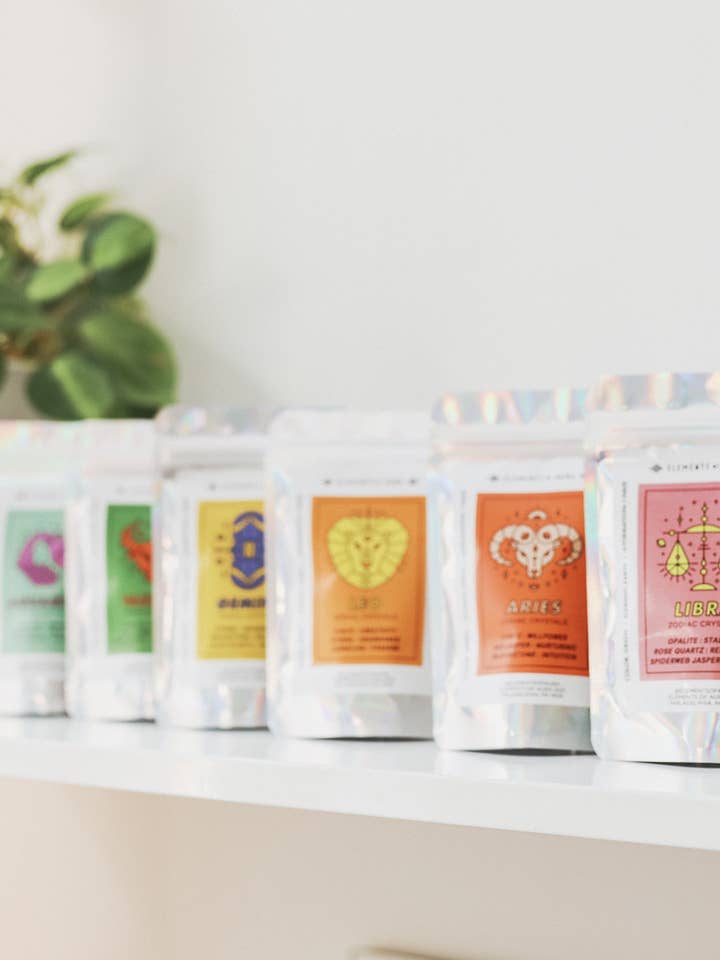 Collection: Zodiac Crystal Sets for wholesale by Elements of Aura