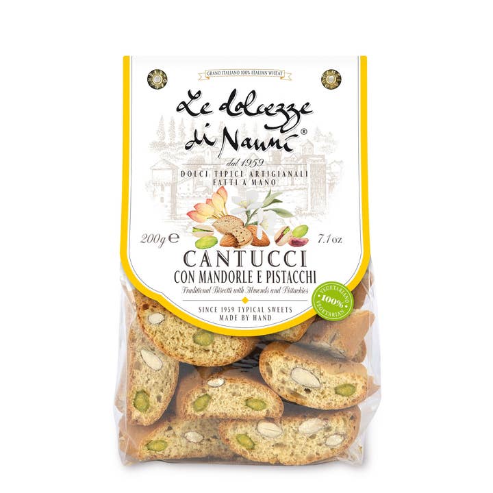 Le Dolcezze di Nanni - Wholesale Cookie - 275 Cantuccini with almonds and pistachio, Tuscan tradition, handmade in Italy 0