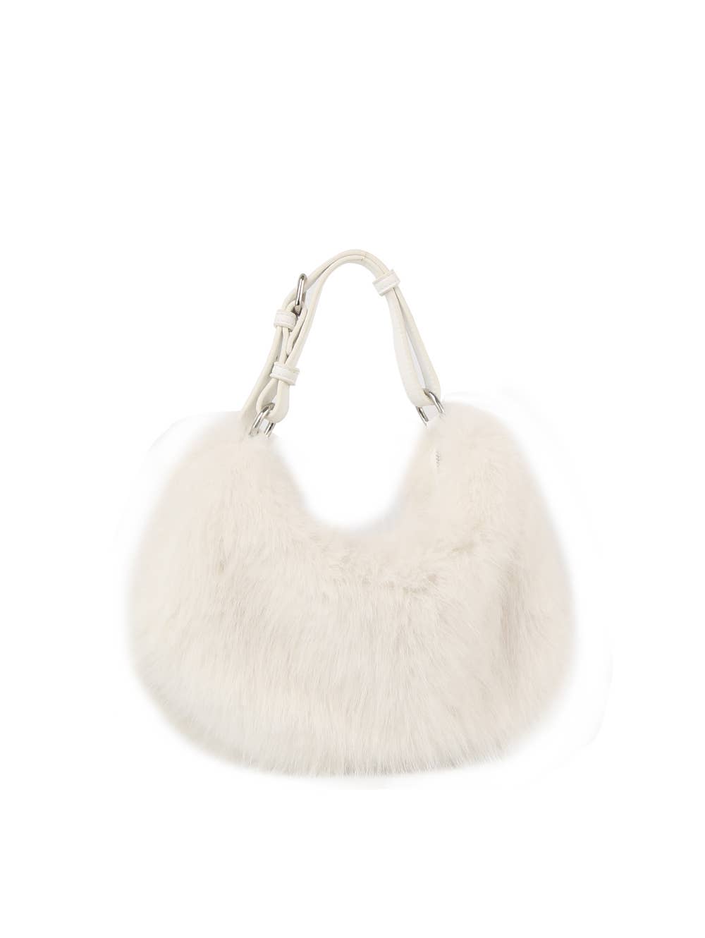 HR CORP - Wholesale Shoulder Bag - Women's - Calin Collection Soft Faux Fur Hobo Shoulder Bag2