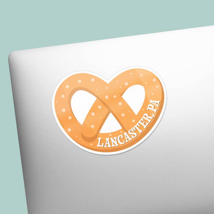 Sentinel Supply - Wholesale Sticker - Lancaster PA Soft Pretzel Sticker - Pennsylvania Decal 2
