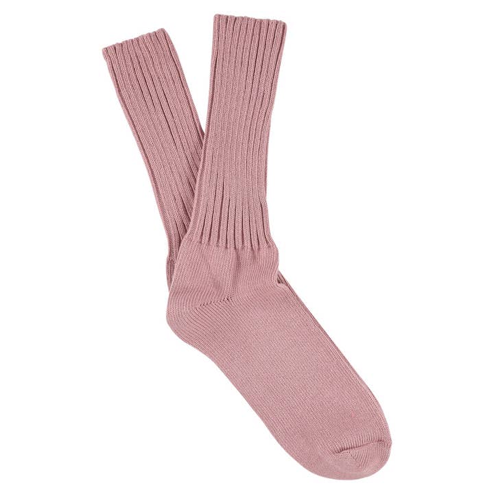 Calcetines Mujer Crew - Rosa para venta al por mayor de ESCUYER