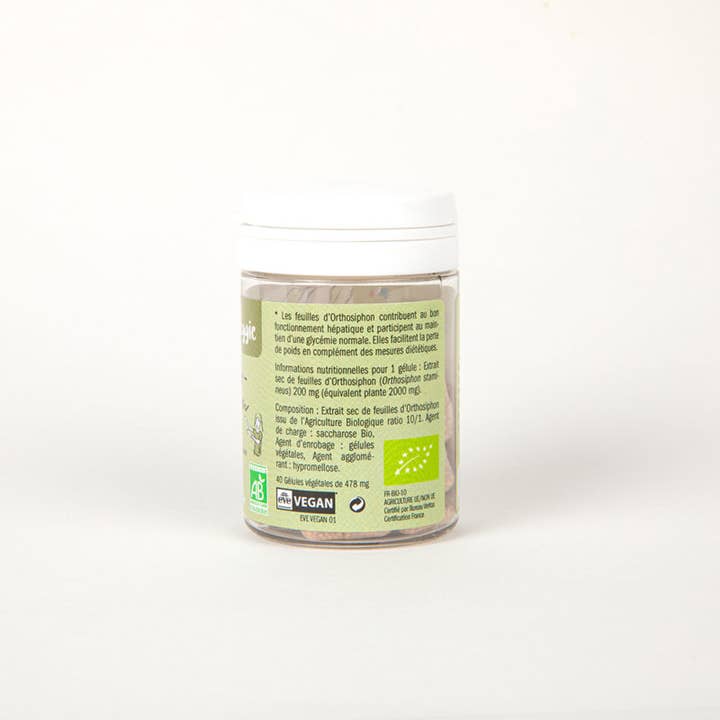 myVeggie - Wholesale Oral Supplement/Vitamin - MyVeggie Orthosiphon BIO (pill box 40 capsules)1